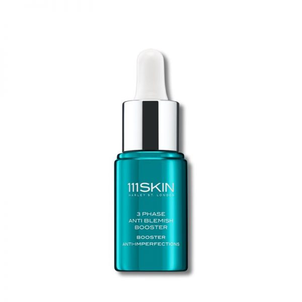 111SKIN - The 3 Phase Anti Blemish Booster combines a potent blend of active ingredients to target and prevent blemishes, inflammation and post blemish pigmentation without drying the skin.