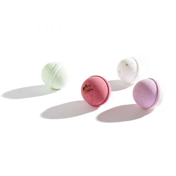 Pellequr Individual Bedtime Bath Bombs for good night sleep in 4 scents.
