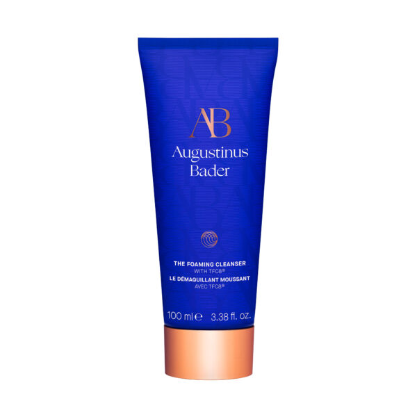 The Foaming Cleanser- Augustinus Bader easily lifts away impurities, dirt, debris, longwearing makeup, SPF, and excess sebum without stripping or irritating the skin